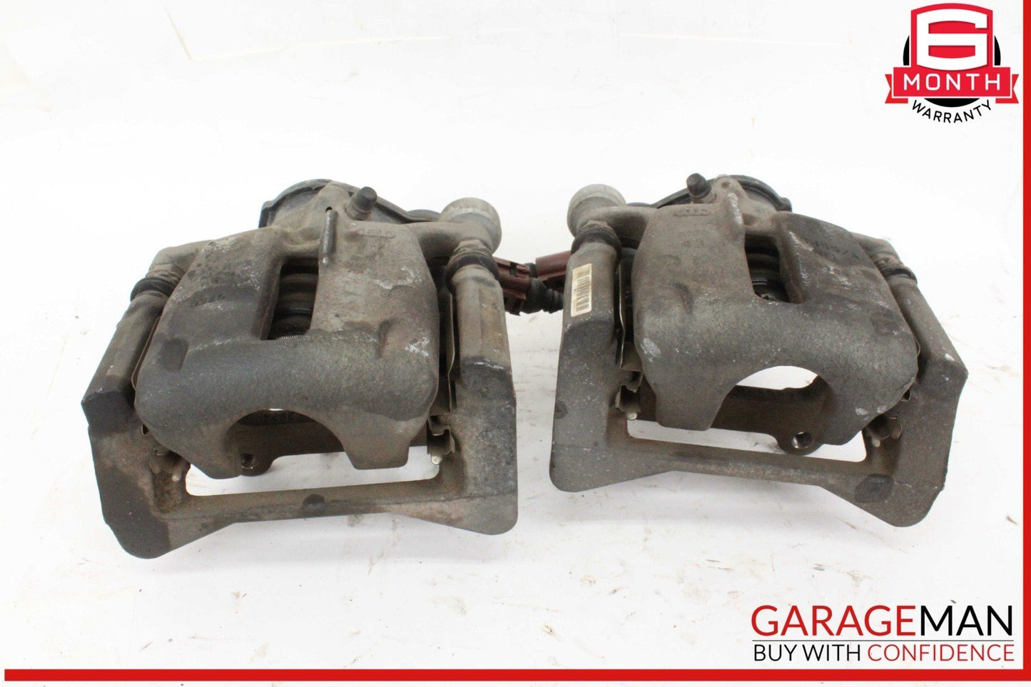 09-17 Audi Q5 A5 S5 A4 Rear Left and Right Side Brake Caliper Calipers Set OEM