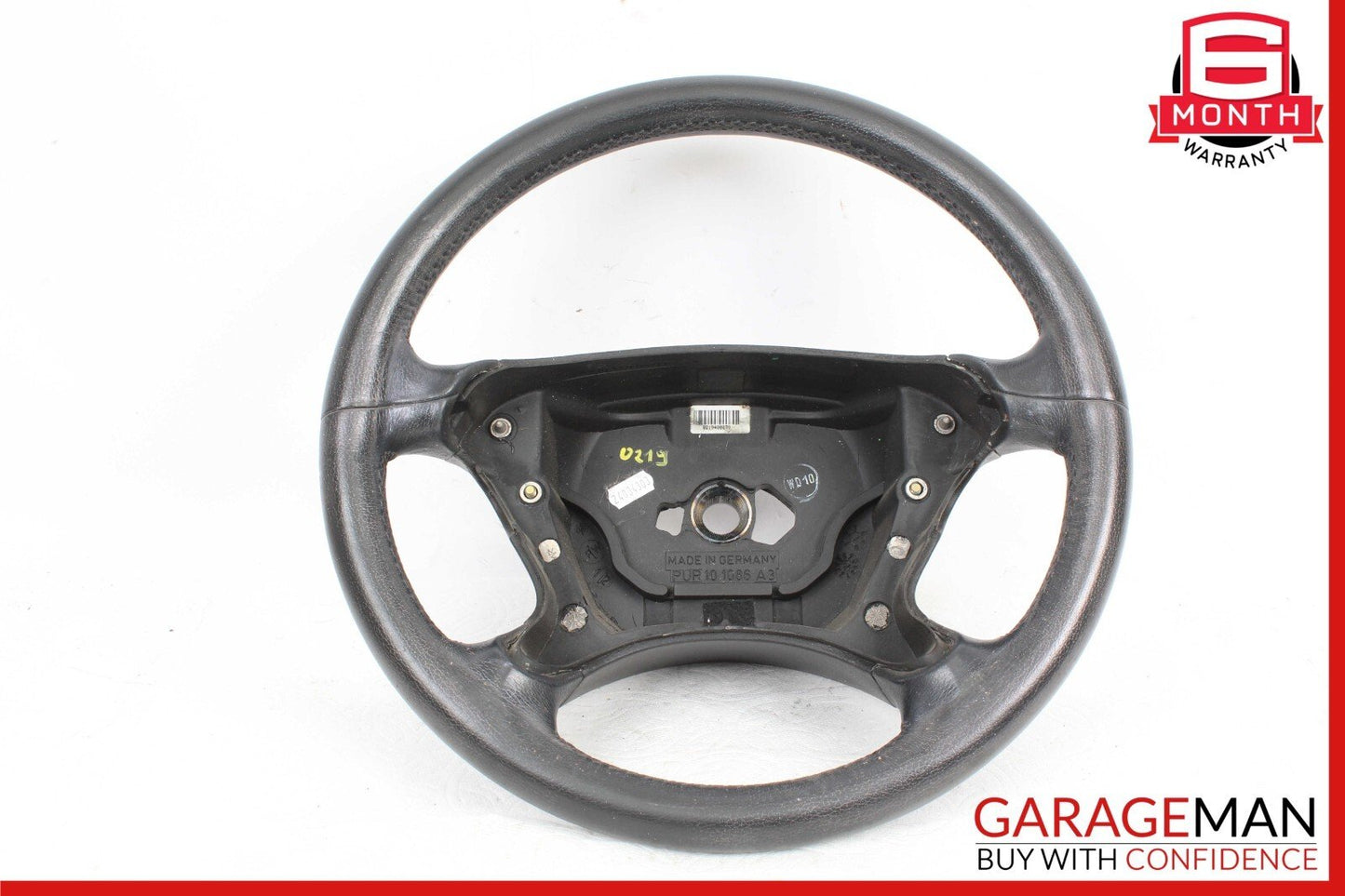 03-09 Mercedes SL500 CLK500 Driver 4 Spoke Steering Wheel Leather Anthracite