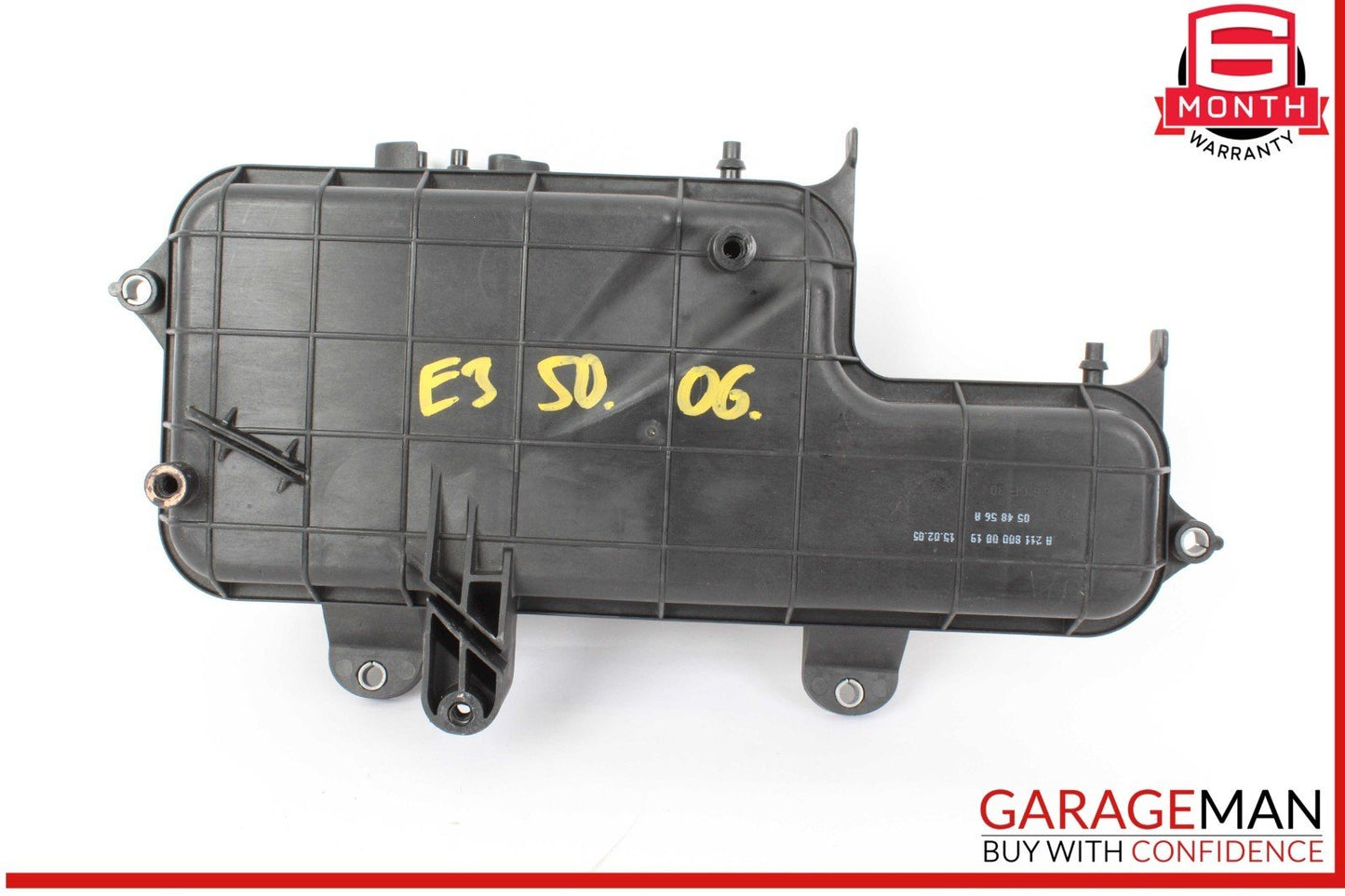03-06 Mercedes W211 E350 Dynamic Massage Seat Pressure Locking Vacuum Pump Tank
