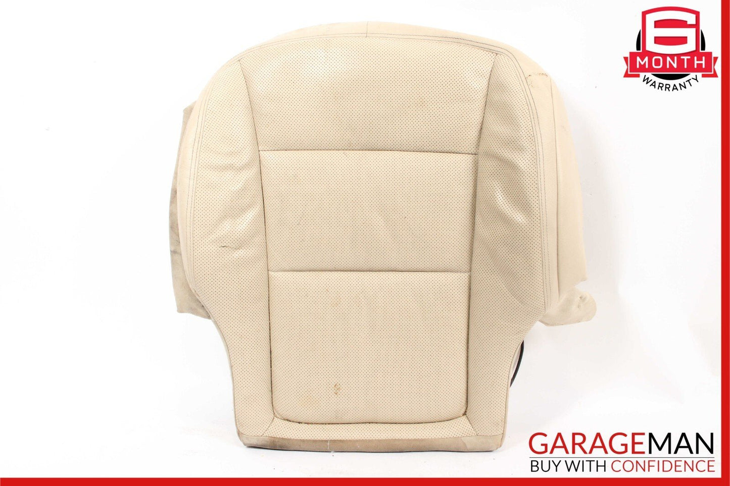 10-13 Mercedes W221 S400 S550 Front Right Side Lower Bottom Seat Cushion Beige