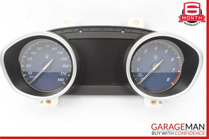 14-17 Maserati Ghibli Speedometer Odometer Instrument Cluster Gauge Assembly