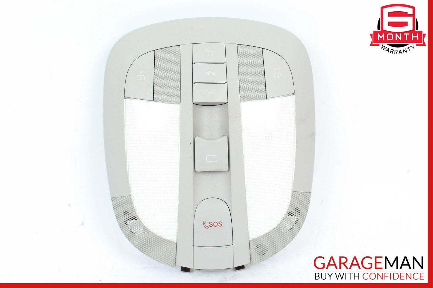 06-13 Mercedes ML350 GL320 GL450 Front Overhead Dome Light Reading Map Lamp Gray