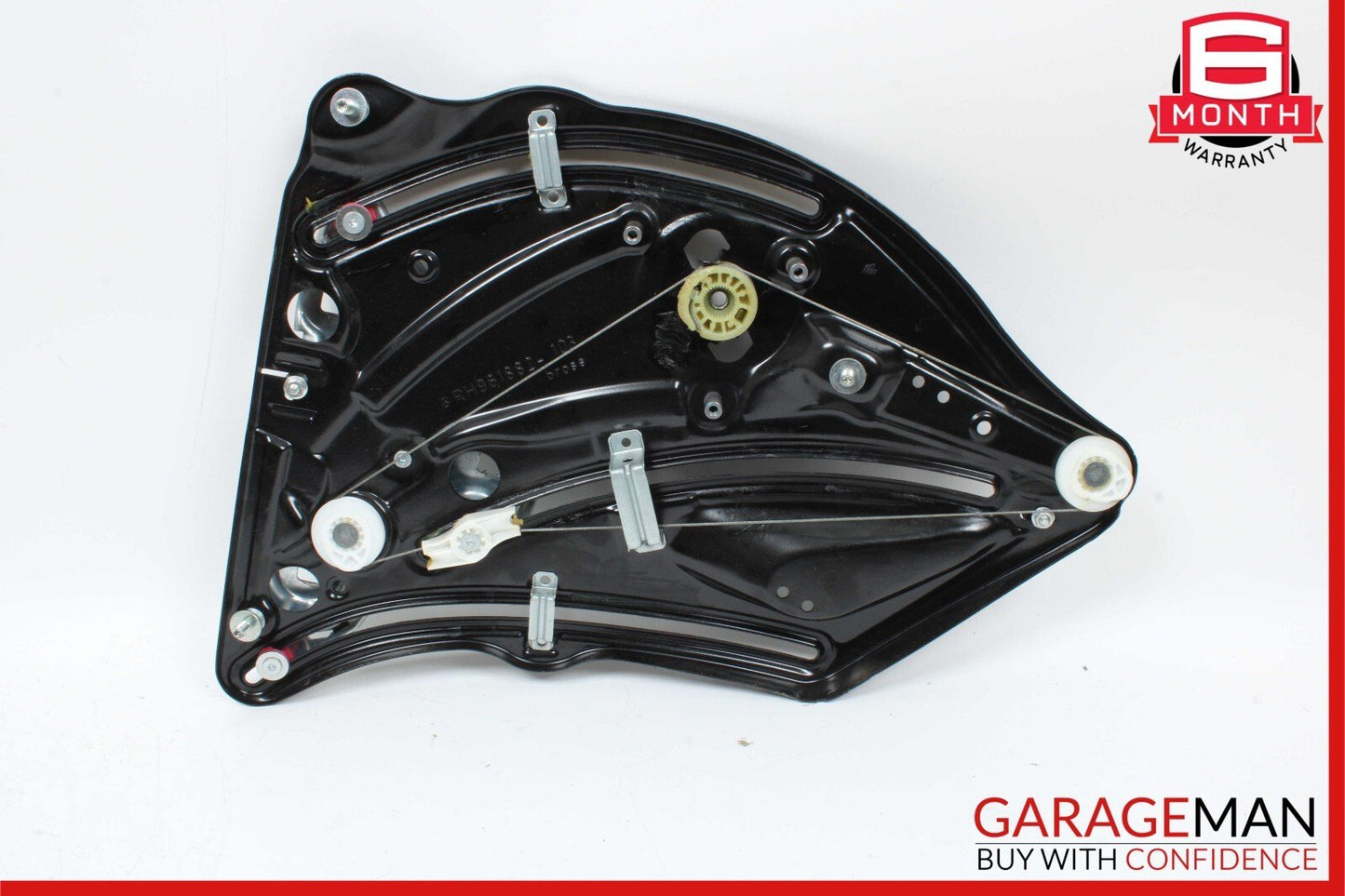 10-16 Mercedes W207 E350 Rear Right Door Window Regulator Frame w/o Motor OEM