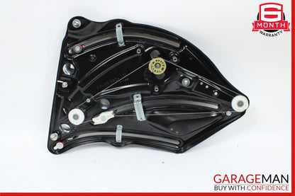 10-16 Mercedes W207 E350 Rear Right Door Window Regulator Frame w/o Motor OEM