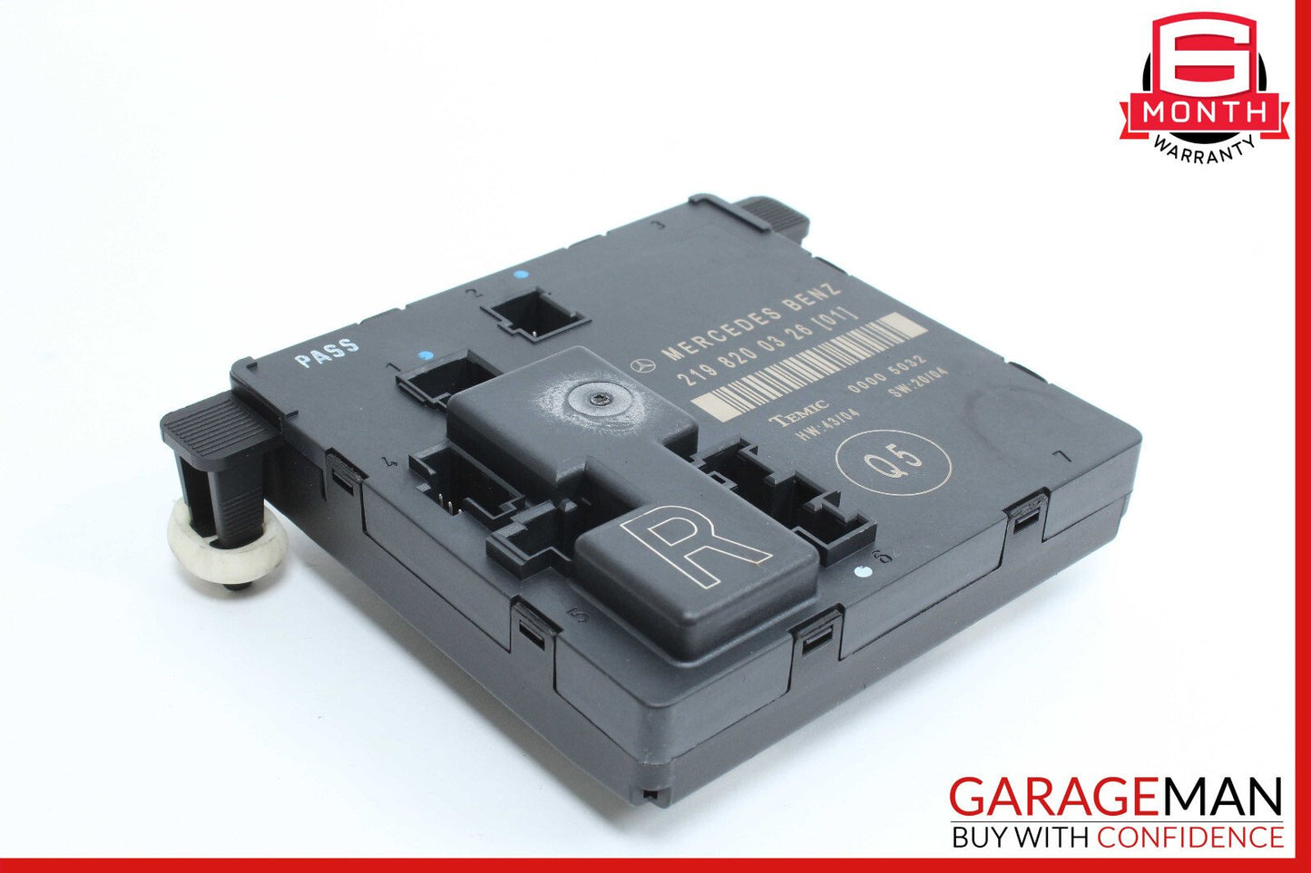 06-11 Mercedes W219 CLS500 CLS55 Rear Right Door Control Module 2198200326 OEM