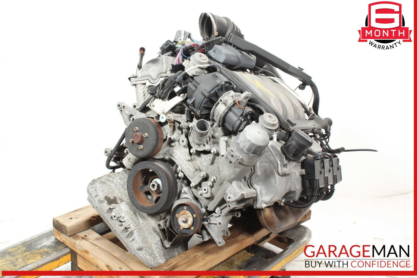 98-02 Mercedes W208 CLK320 E320 3.2L V6 Engine Motor Block Assembly 99k