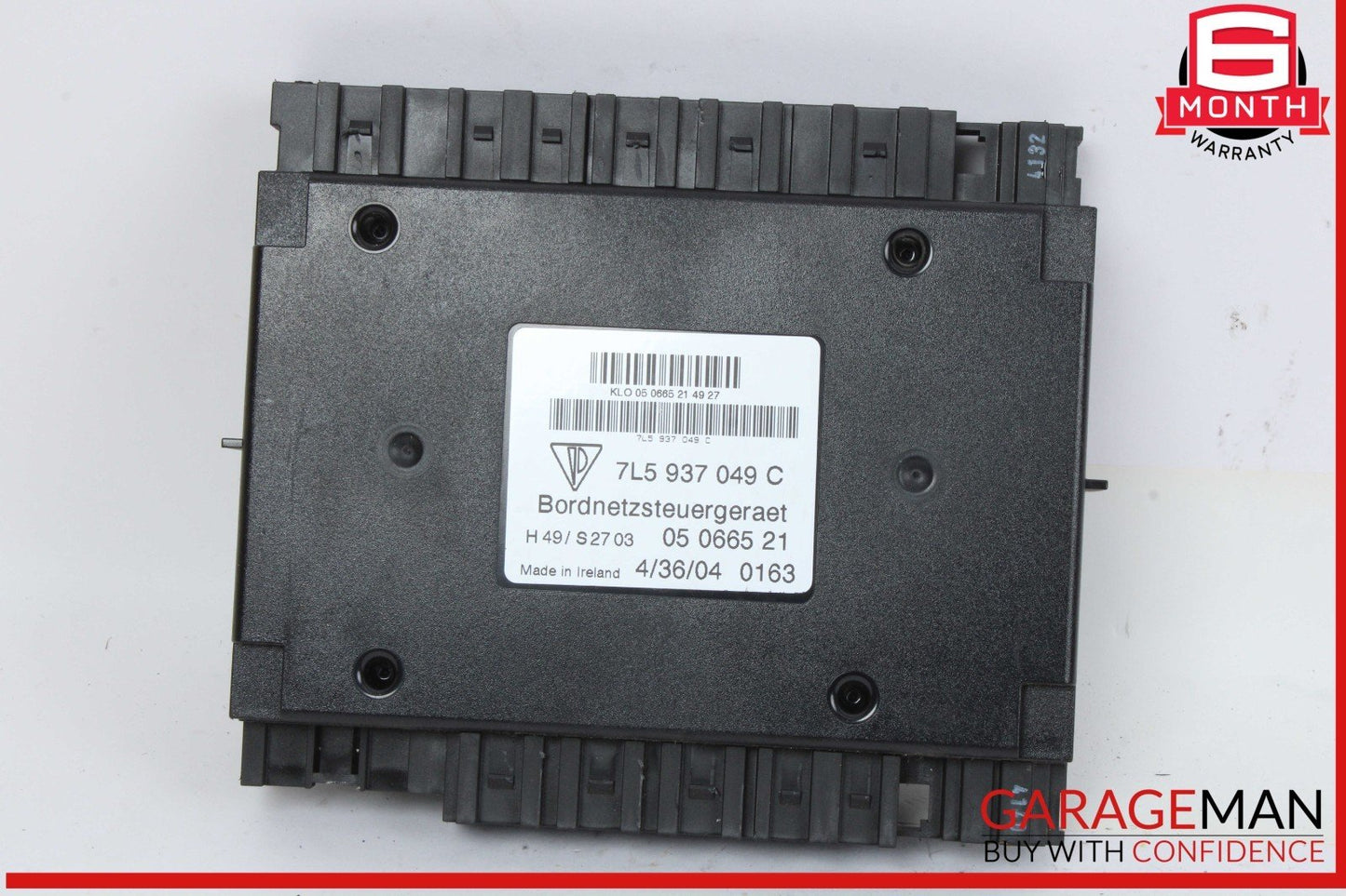 03-06 Porsche Cayenne S 955 Body Control Module Unit 7L5937049C OEM