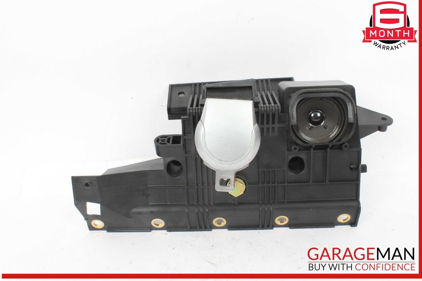 03-08 Mercedes R230 SL500 Rear Right Seat Belt Retractor Luggage w/Speaker OEM