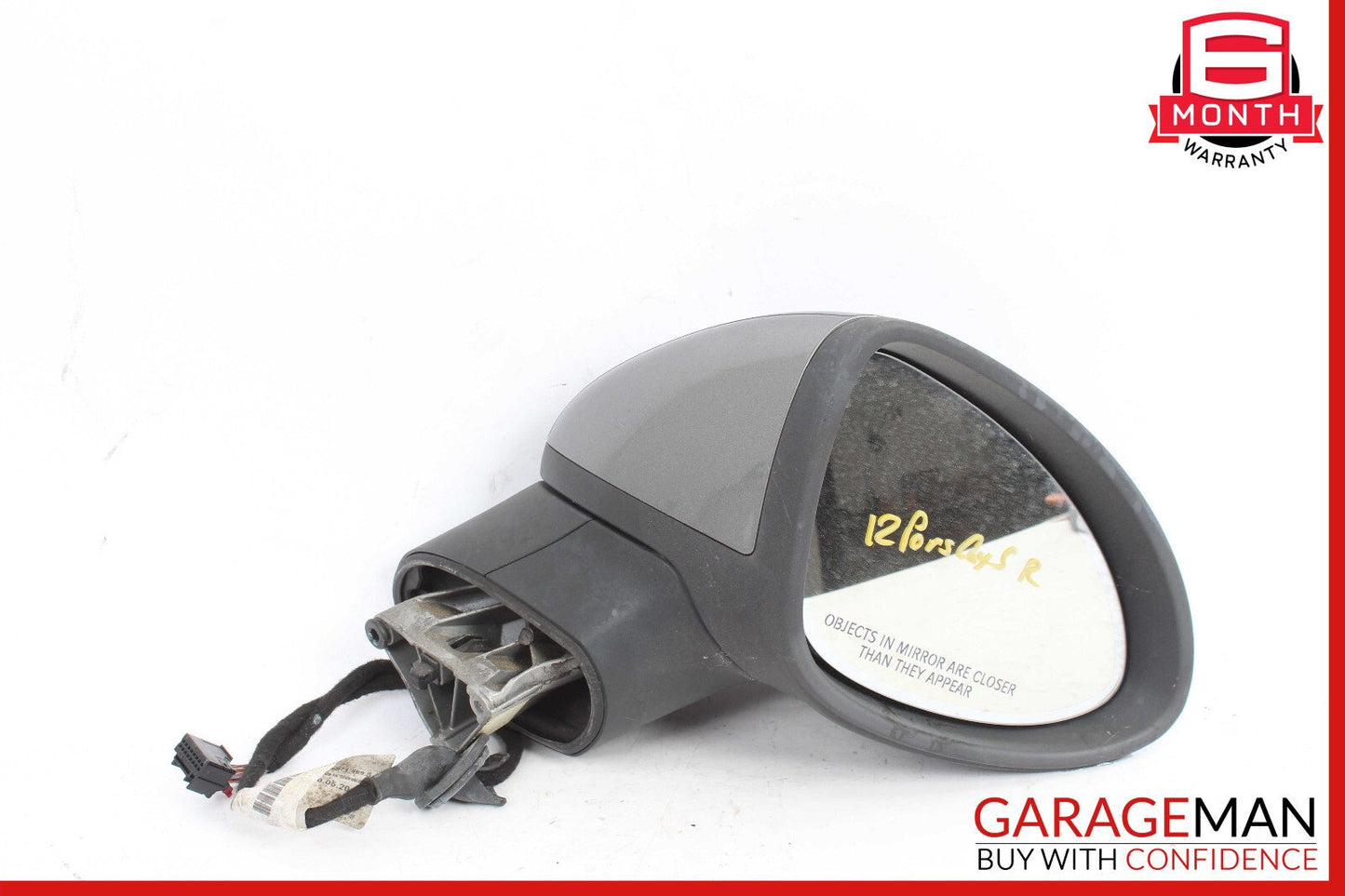 11-14 Porsche Cayenne 958 Front Right Side Mirror Door Rear View OEM