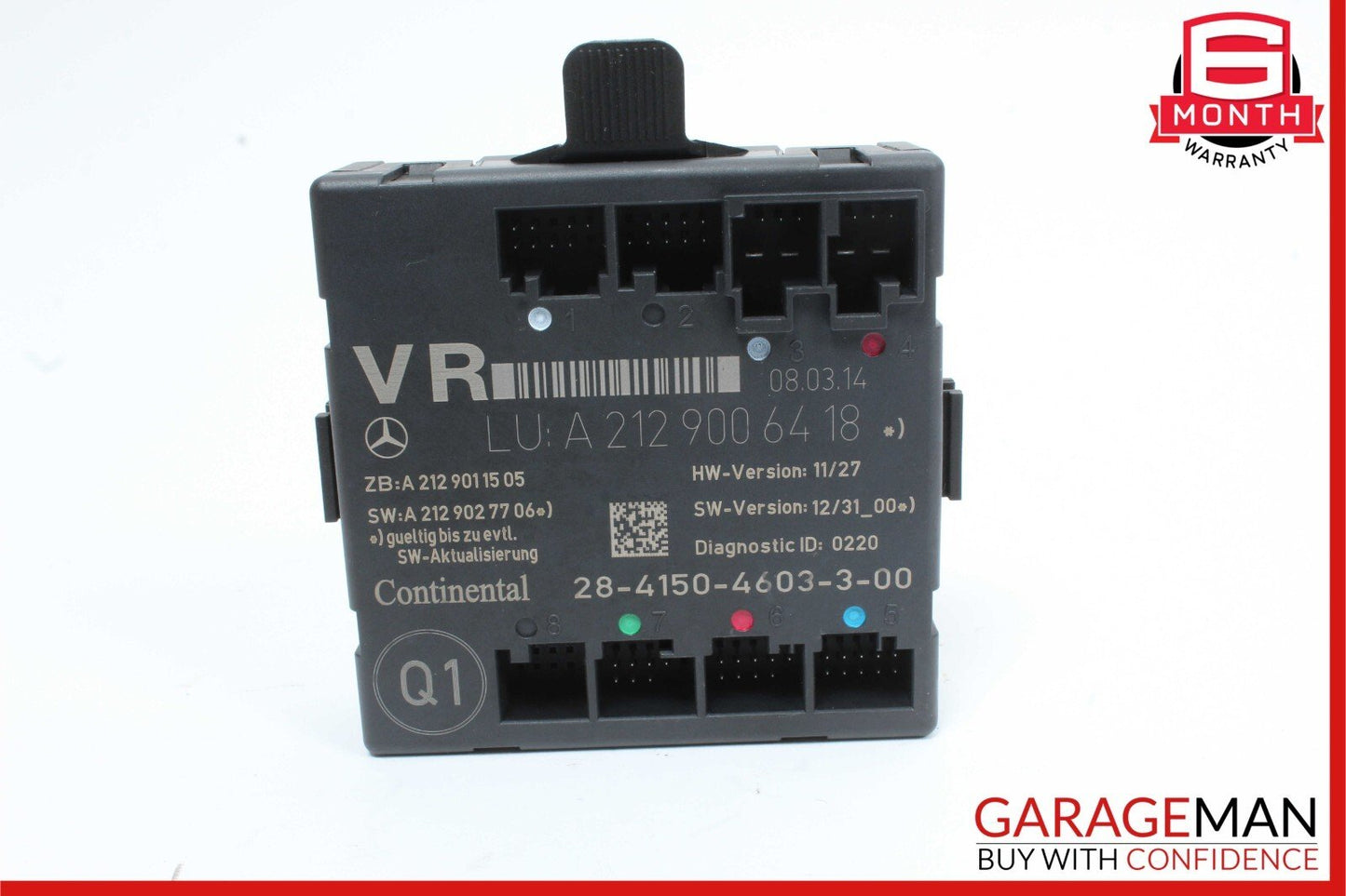 08-18 Mercedes GLK350 E250 E350 C250 Front Right Side Door Control Module Unit