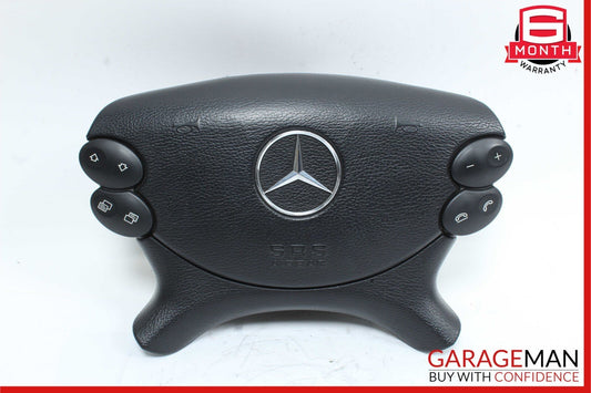 03-12 Mercedes CLK350 E350 SL500 Steering Wheel Airbag Air Bag Leather Black