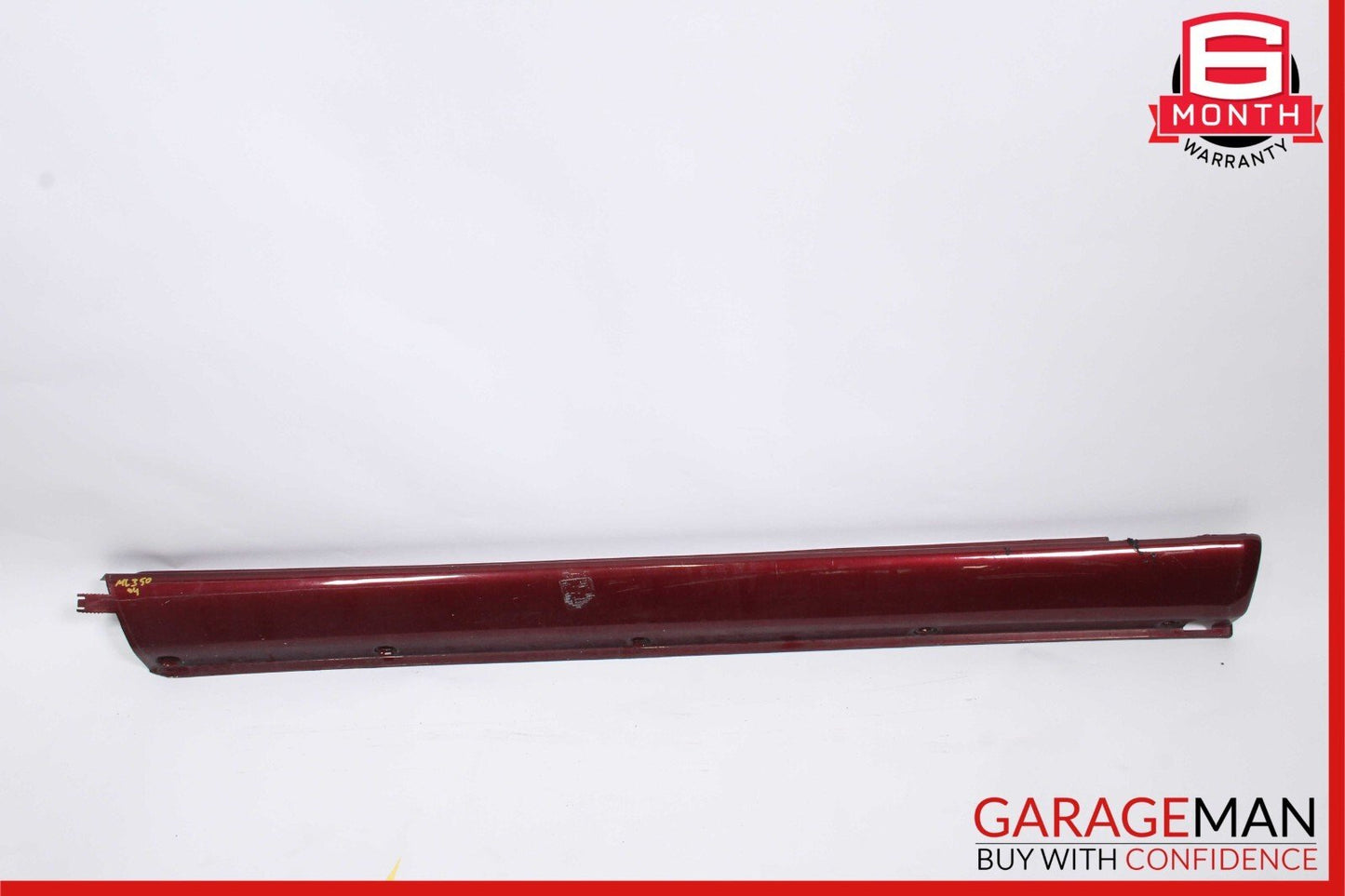 98-05 Mercedes W163 ML320 ML430 Left Side Rocker Panel Side Skirt Titanite Red
