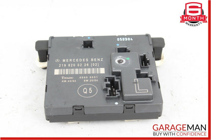 06-11 Mercedes CLS500 CLS55 AMG Rear Left Door Control Module 2198200226 OEM