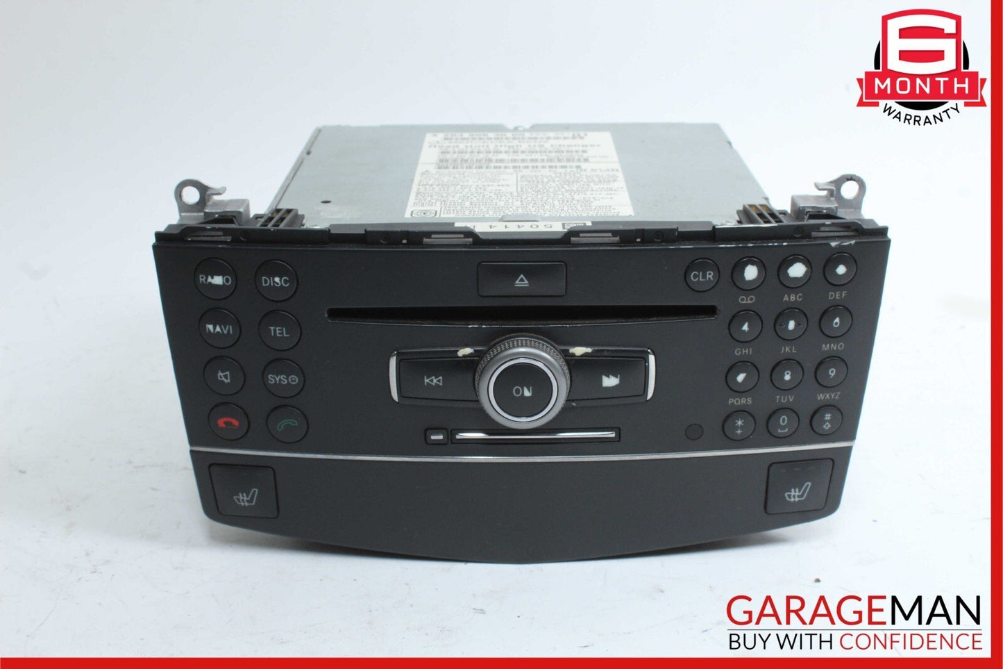 08-11 Mercedes W204 C300 C350 Navi Navigation Command Head Unit DVD CD Audio