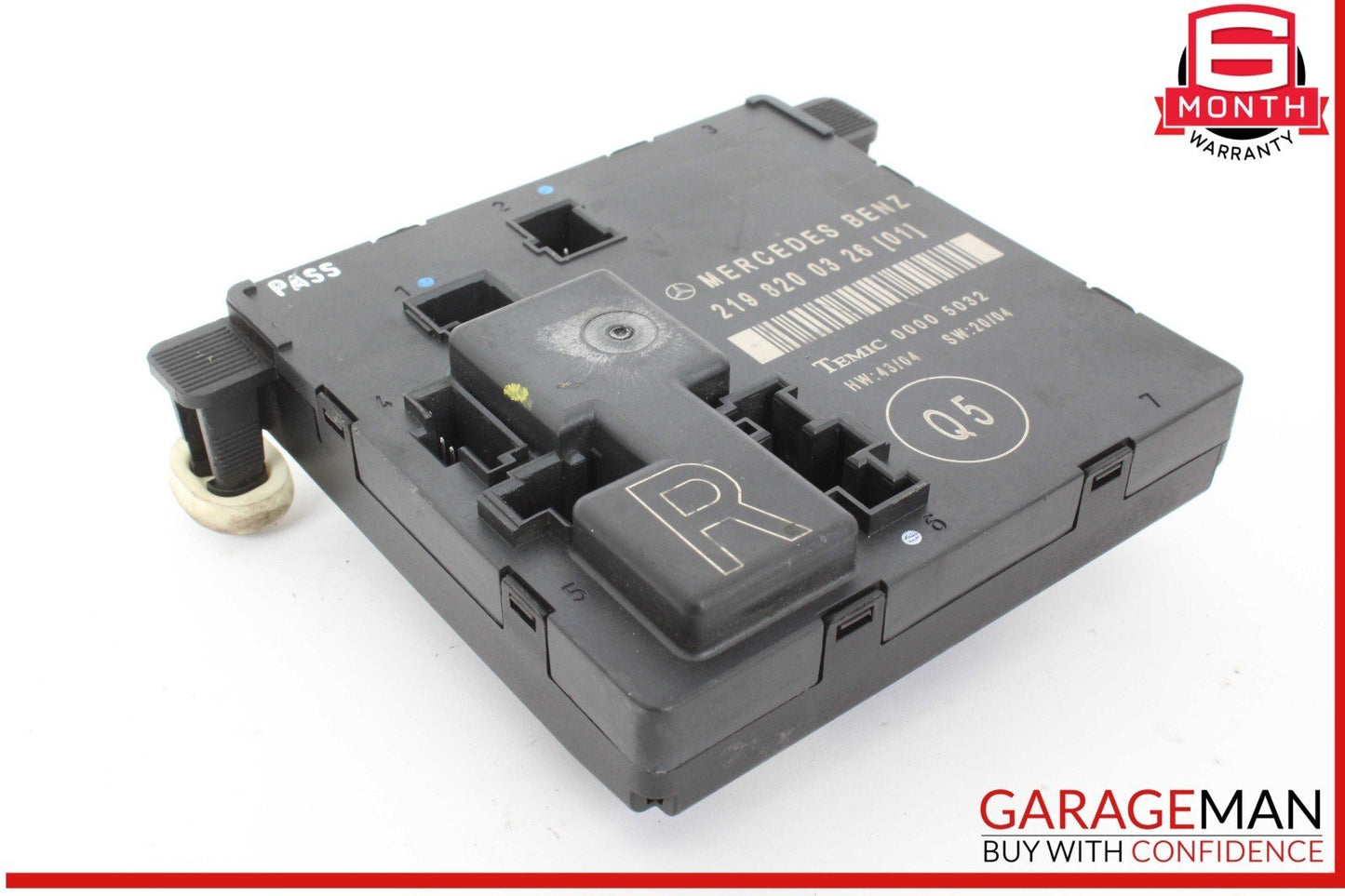 06-11 Mercedes W219 CLS550 CLS55 Rear Right Door Control Module 2198200326