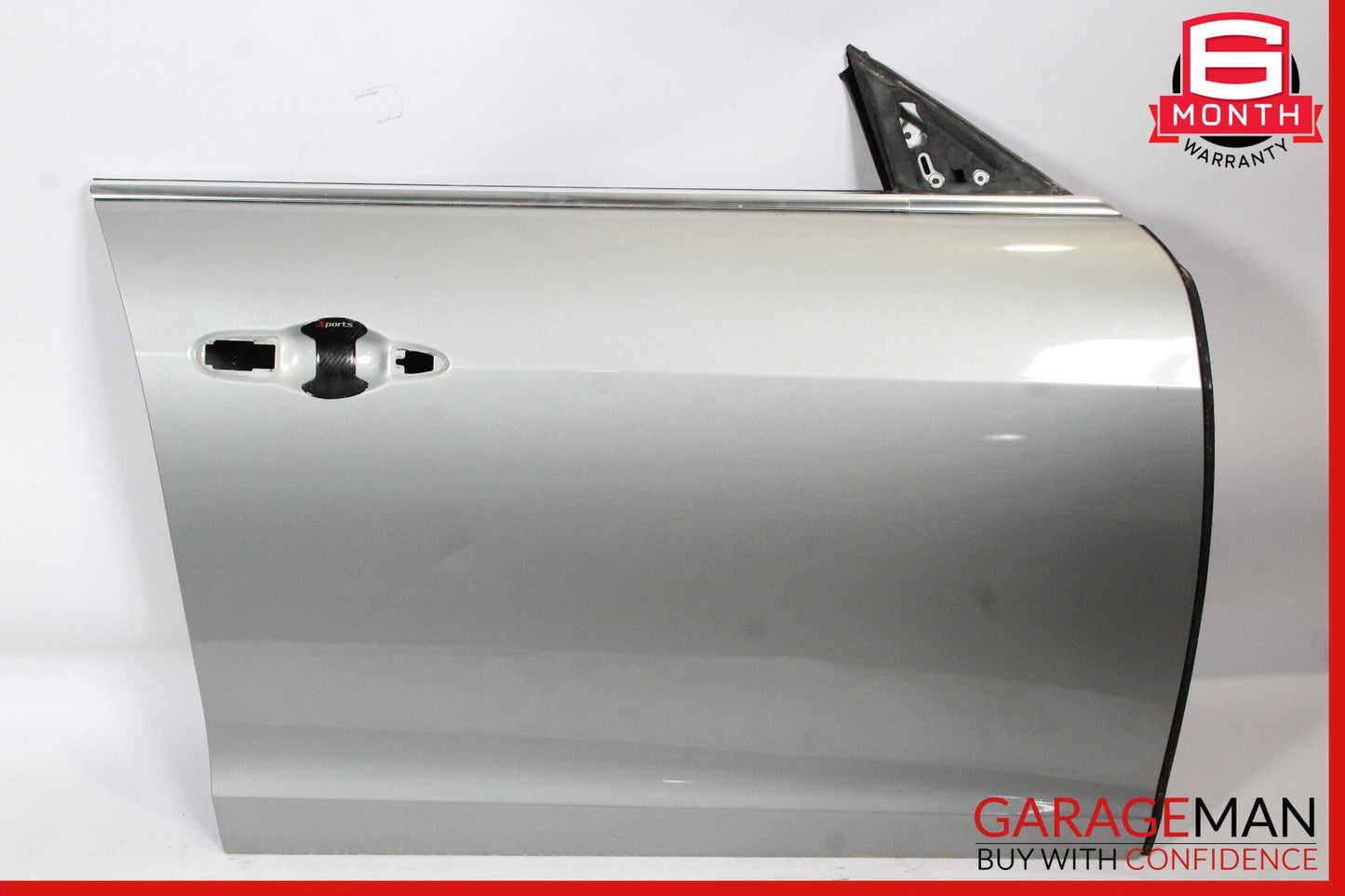14-17 Maserati Ghibli Front Right Passenger Side Exterior Door Shell Frame Panel