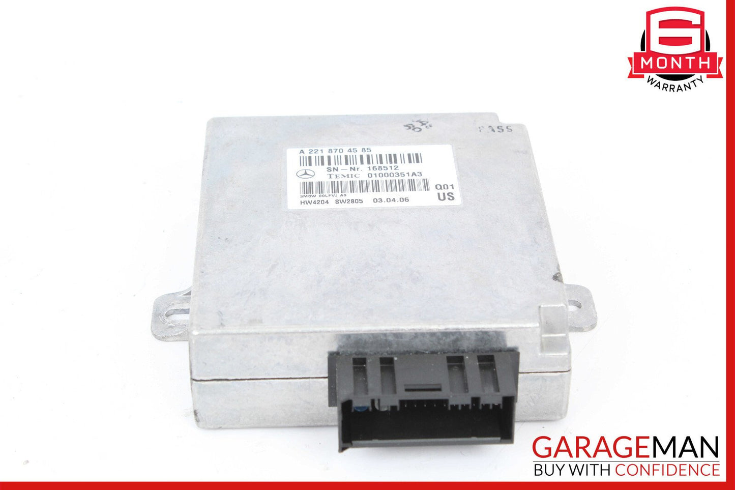 07-14 Mercedes W221 S550 CL550 Voice Language Communication Control Module OEM
