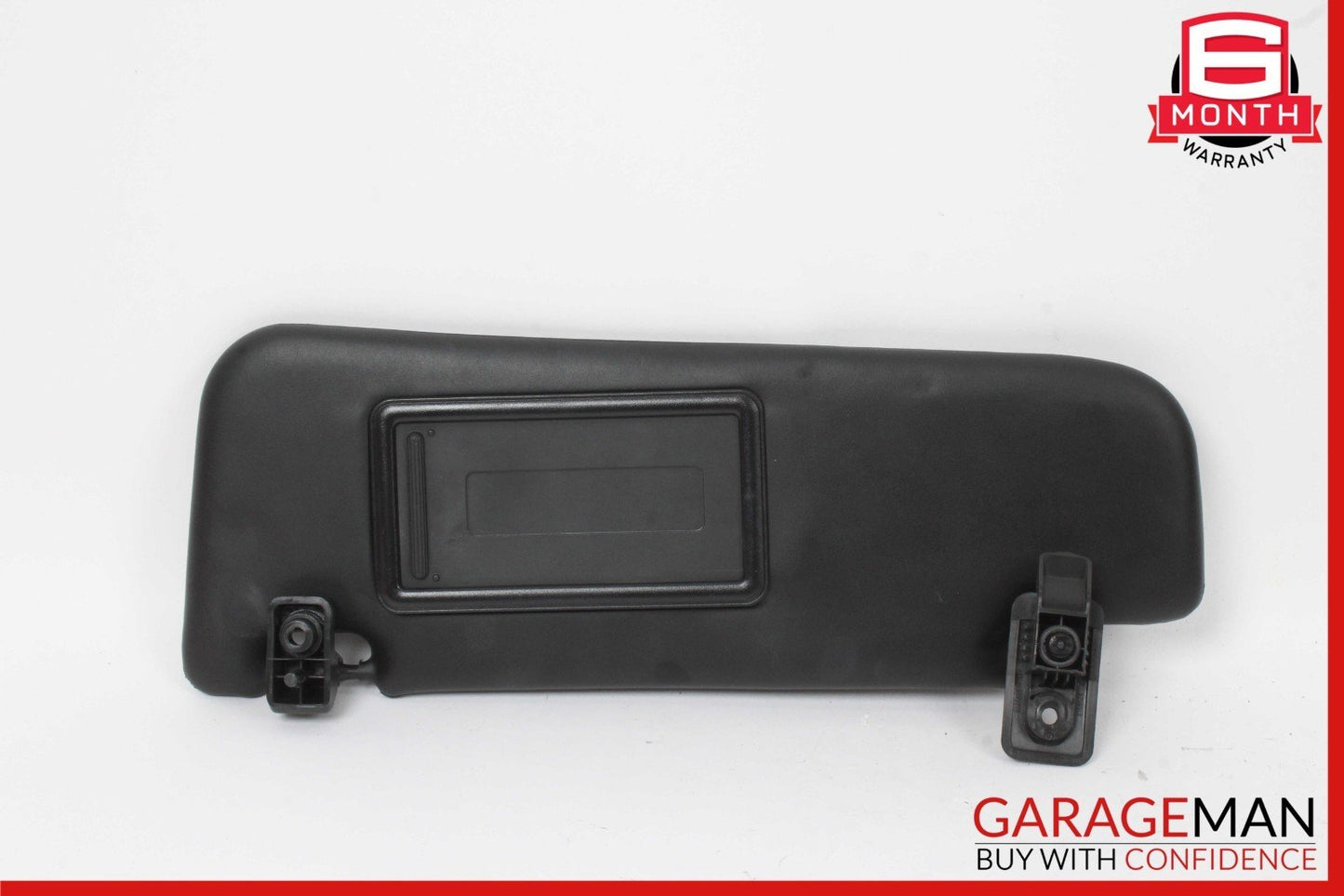 12-17 Fiat 500E Front Left Driver Side Sun Visor Sunvisor Black OEM