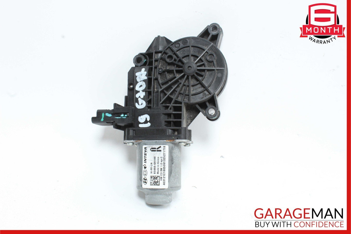 19-21 Genesis G70 Rear Left Driver Side Door Window Motor OEM