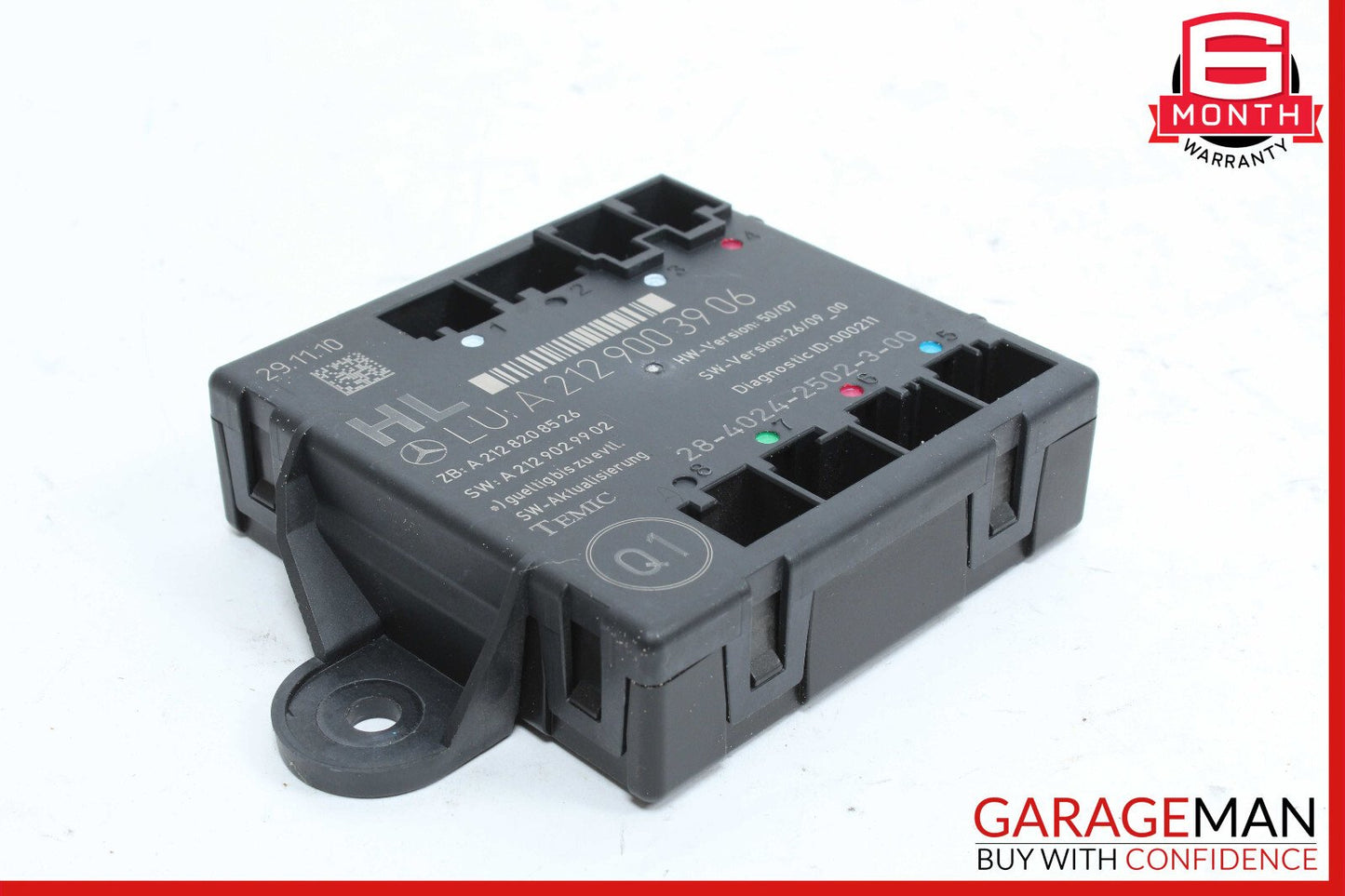 08-18 Mercedes W212 E350 C350 CLS550 Rear Left Side Door Control Module OEM