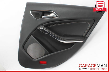 14-18 Mercedes W117 CLA250 Rear Left Interior Door Trim Panel Cover Assembly OEM