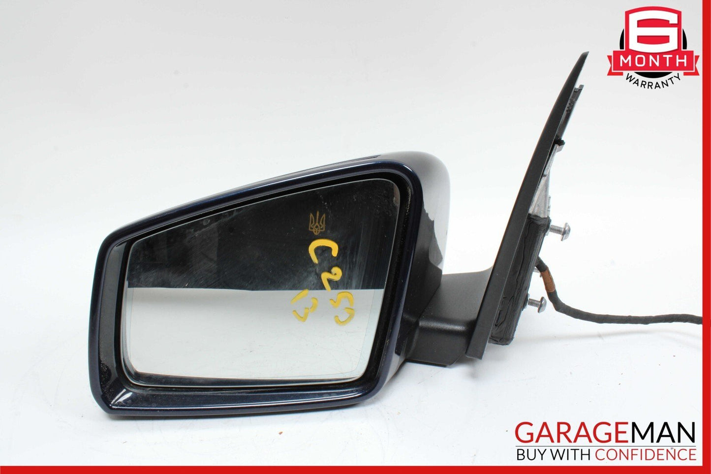 12-14 Mercedes W204 C250 C300 Front Left Driver Side Mirror Rear View Door OEM
