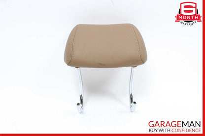 07-09 Mercedes W221 S600 S63 AMG Rear Center Seat Headrest Head Rest Brown OEM