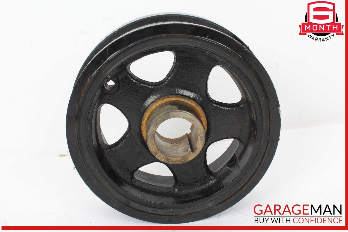 03-06 Porsche Cayenne Turbo 955 Crankshaft Pulley Wheel 948102241 OEM