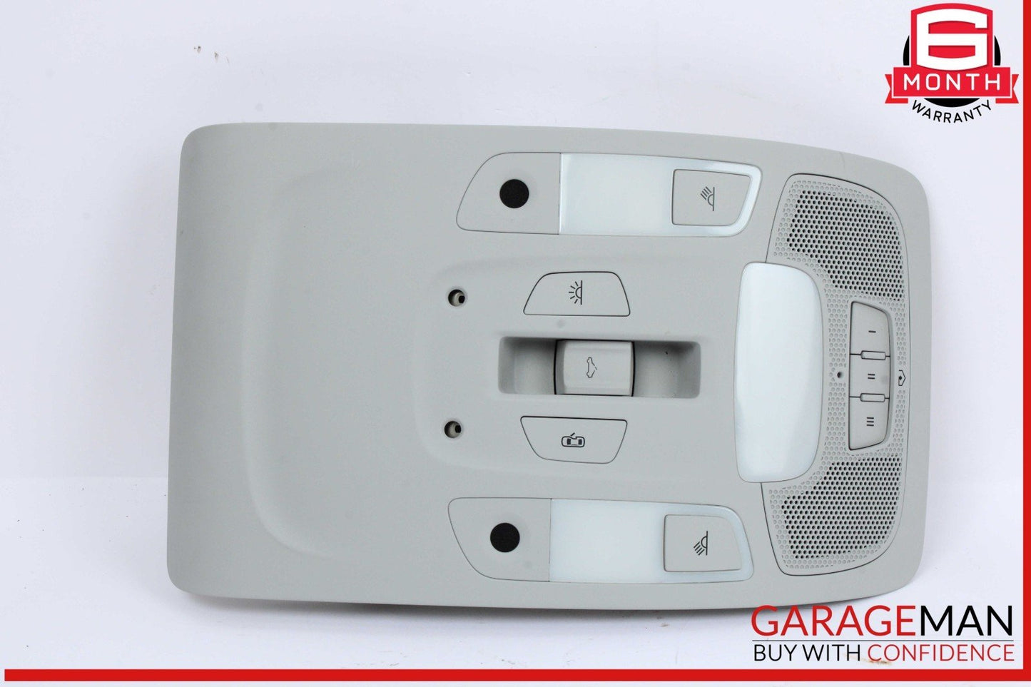 12-18 Audi A6 A7 Front Upper Overhead Dome Light Gray 4G0947135E OEM
