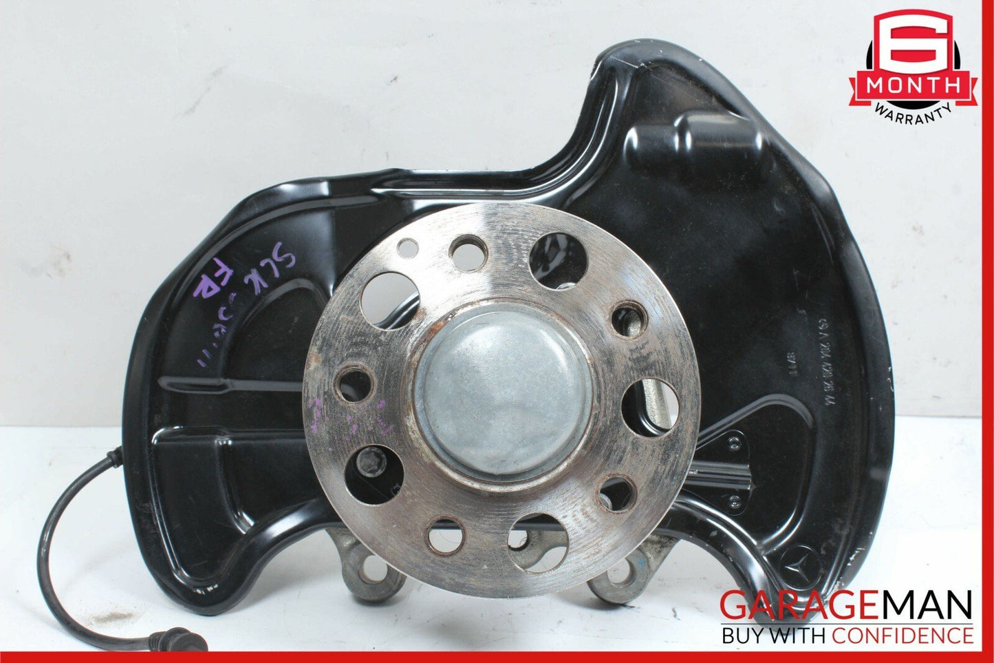 12-16 Mercedes R172 SLK350 Front Right Side Spindle Knuckle Hub Bearing RWD OEM