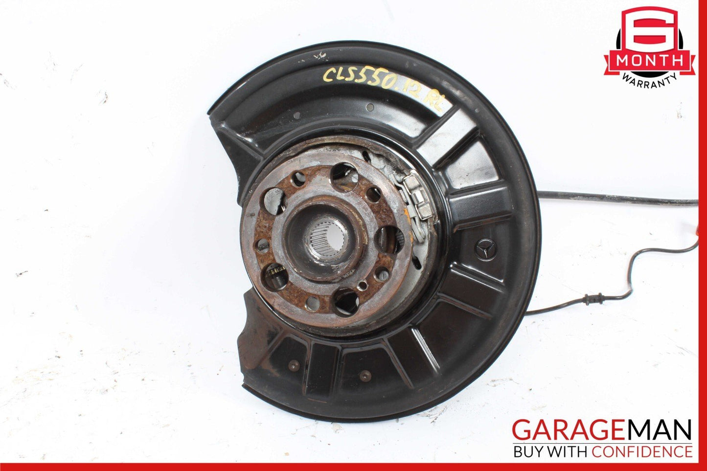 08-18 Mercedes W218 CLS550 E400 C300 Rear Left Side Spindle Knuckle Hub OEM