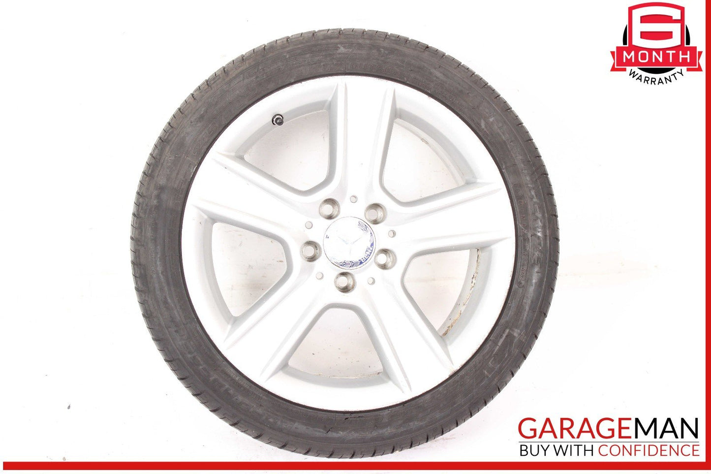 08-15 Mercedes W204 C250 C350 Rear Left / Right Wheel Tire Rim 8.5Jx17H2 ET58