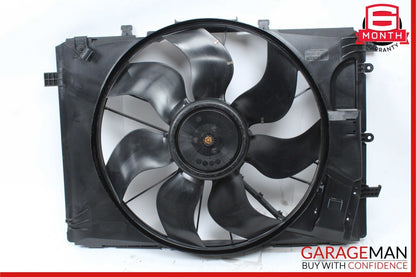 08-18 Mercedes C300 C250 E350 Engine Radiator Cooling Fan Shroud Motor Assembly