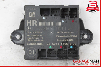 08-18 Mercedes E250 E350 C250 CLS550 Rear Right Side Door Control Module Unit