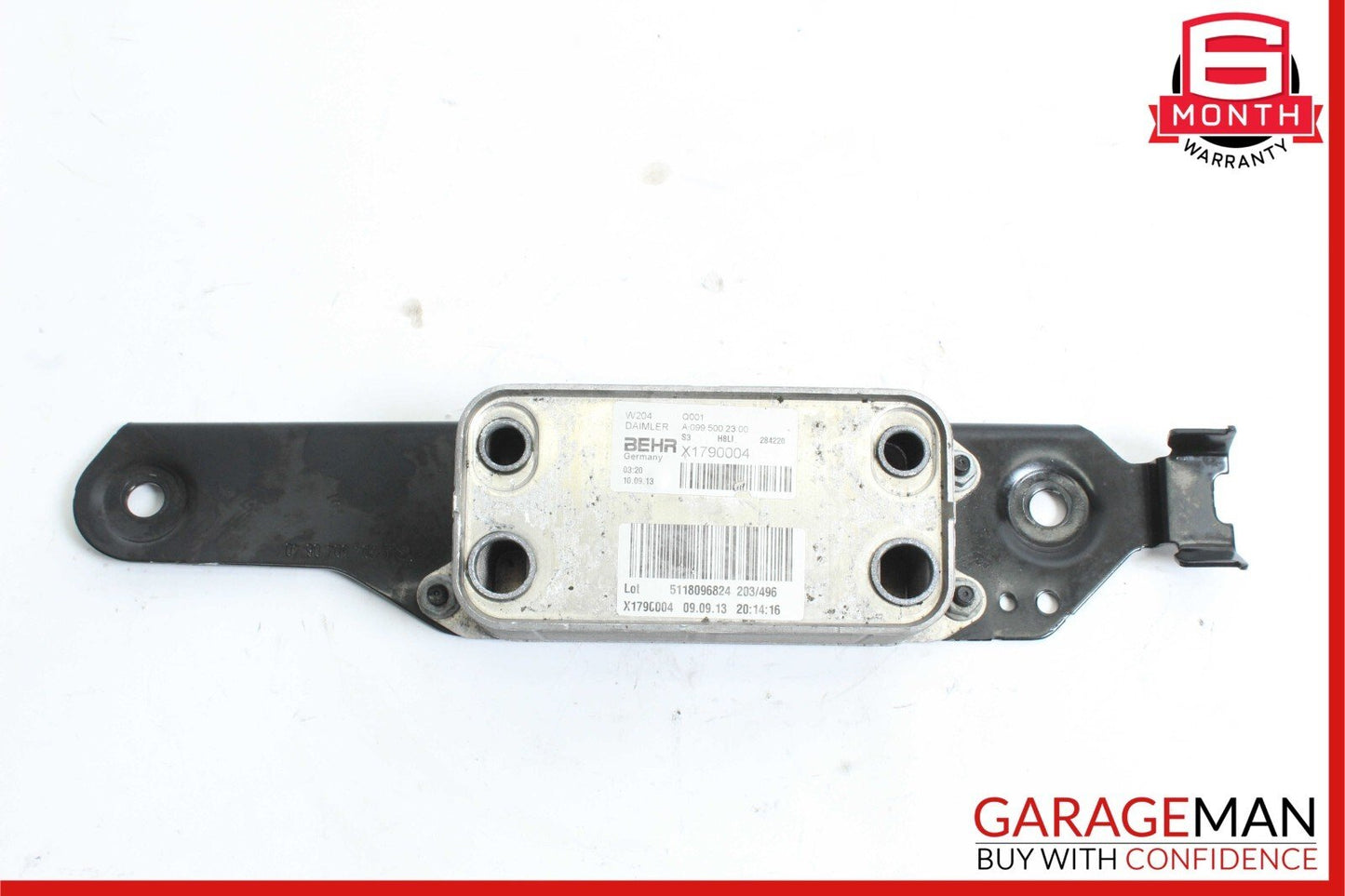 12-15 Mercedes W204 C250 SLK250 SLK350 Transmission Oil Cooler w/ Bracket OEM