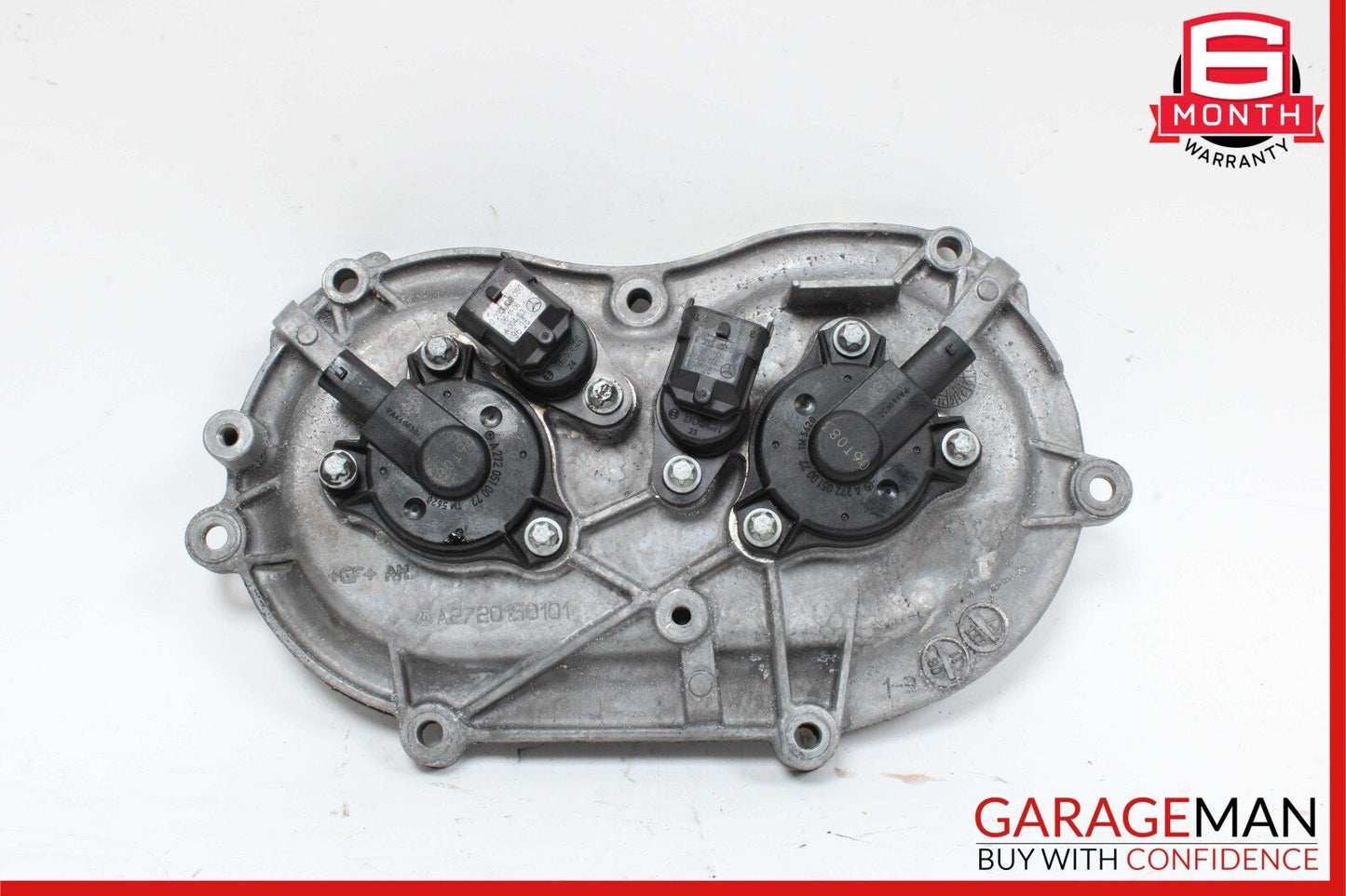 06-13 Mercedes W164 ML350 S550 Front Right Engine Timing Chain Cover Plate OEM