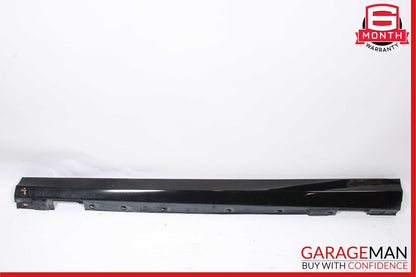 08-14 Mercedes W204 C300 Base Left Side Rocker Skirt Molding Panel Cover Black