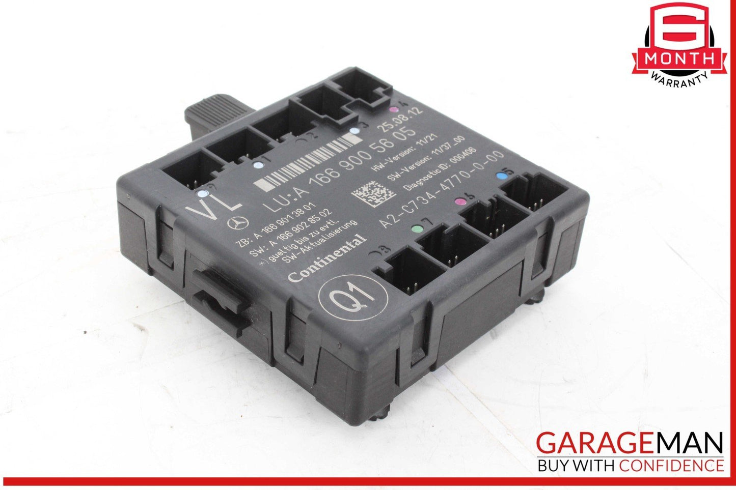 12-19 Mercedes X166 GL450 Front Left Drive Side Door Control Module Unit OEM