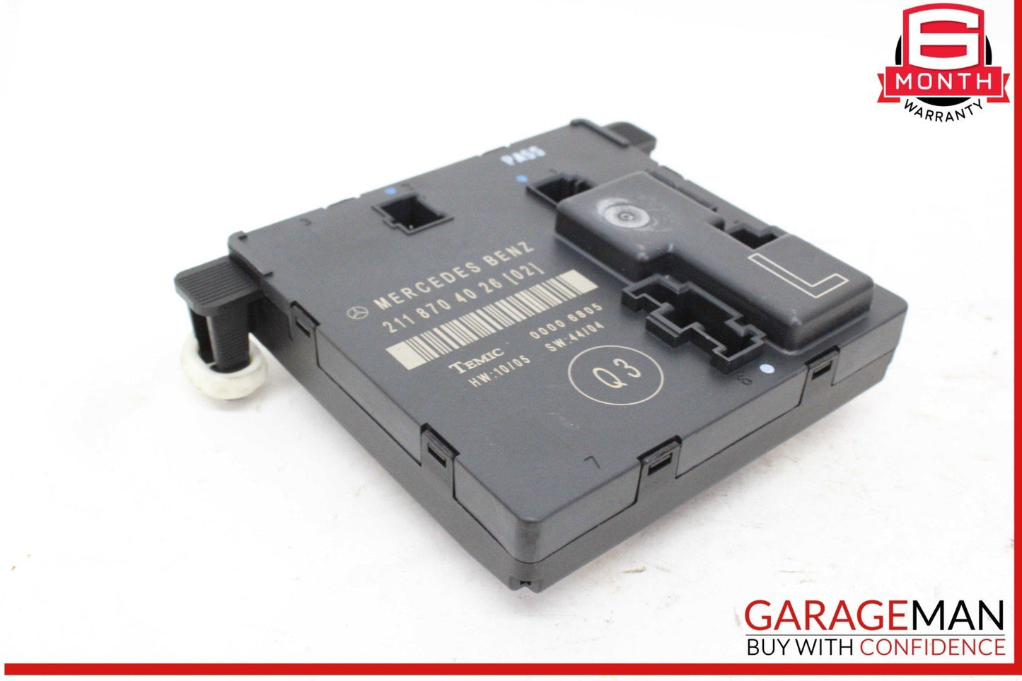 03-09 Mercedes W211 E320 CDI E500 Rear Left Driver Side Door Control Module OEM