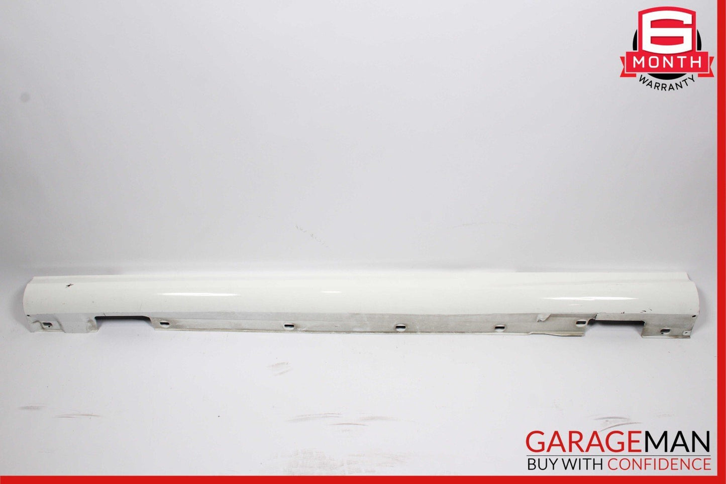 12-14 Mercedes W204 C250 Coupe Sport Left Side Skirt Rocker Panel Calcite White