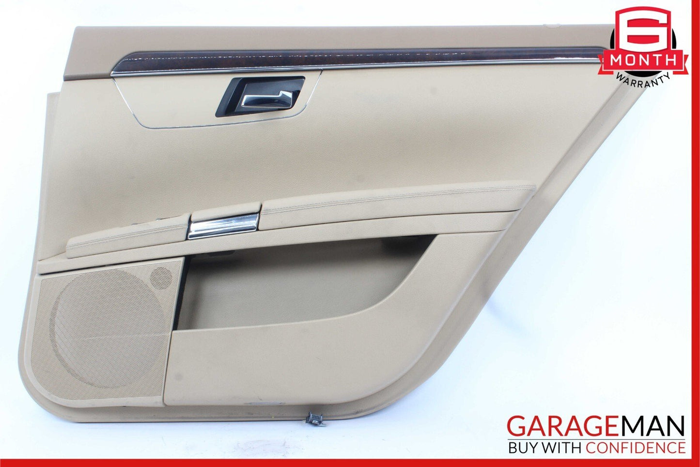 10-13 Mercedes W221 S500 Rear Right Passenger Side Interior Door Panel Grey OEM