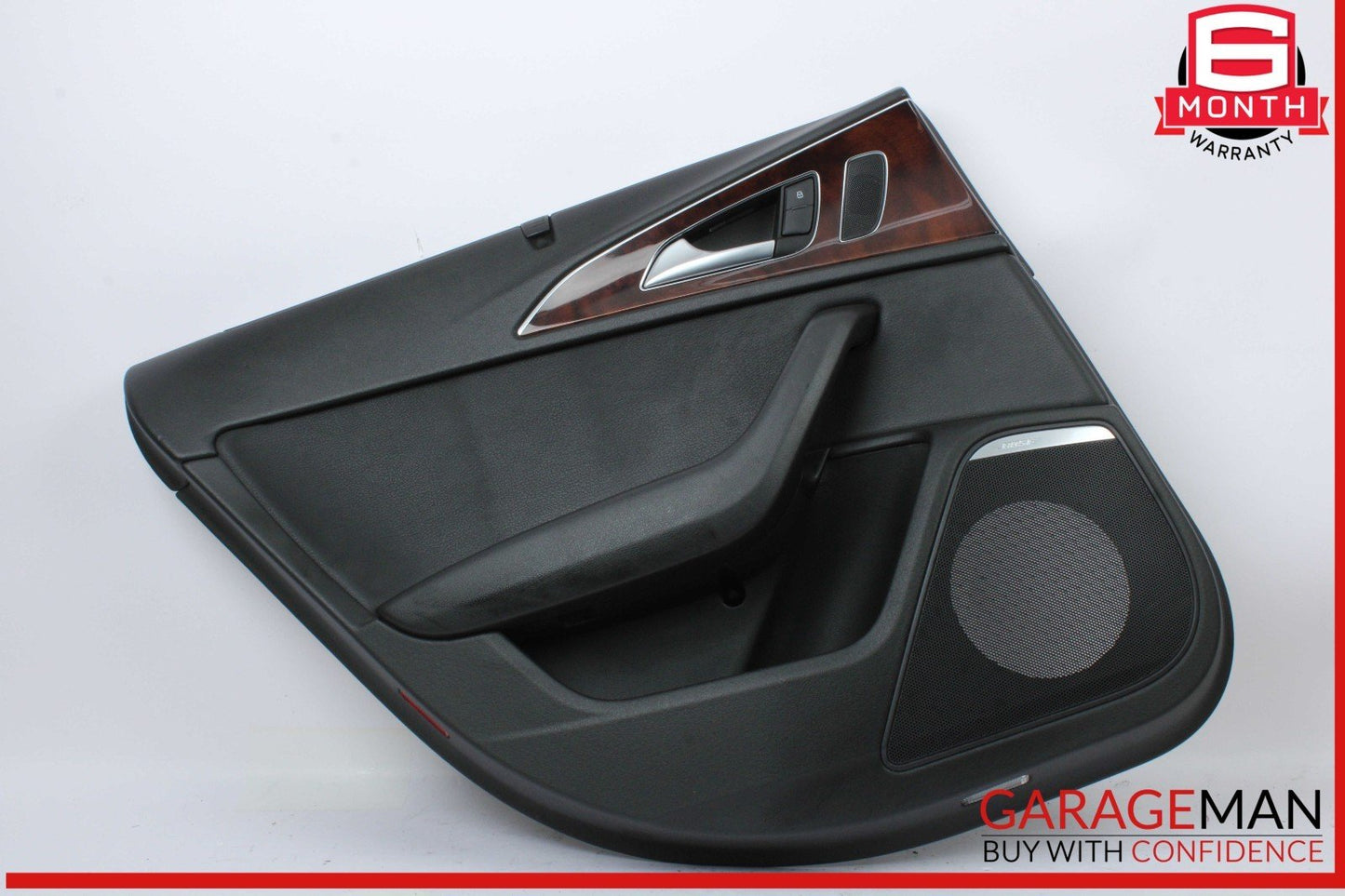 12-18 Audi A6 S6 Rear Left Driver Side Interior Door Panel 4G0867221 OEM
