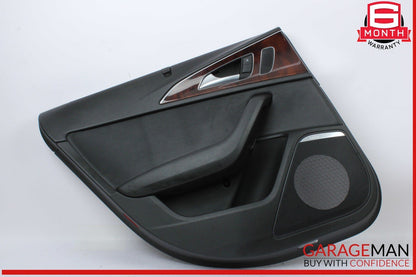 12-18 Audi A6 S6 Rear Left Driver Side Interior Door Panel 4G0867221 OEM