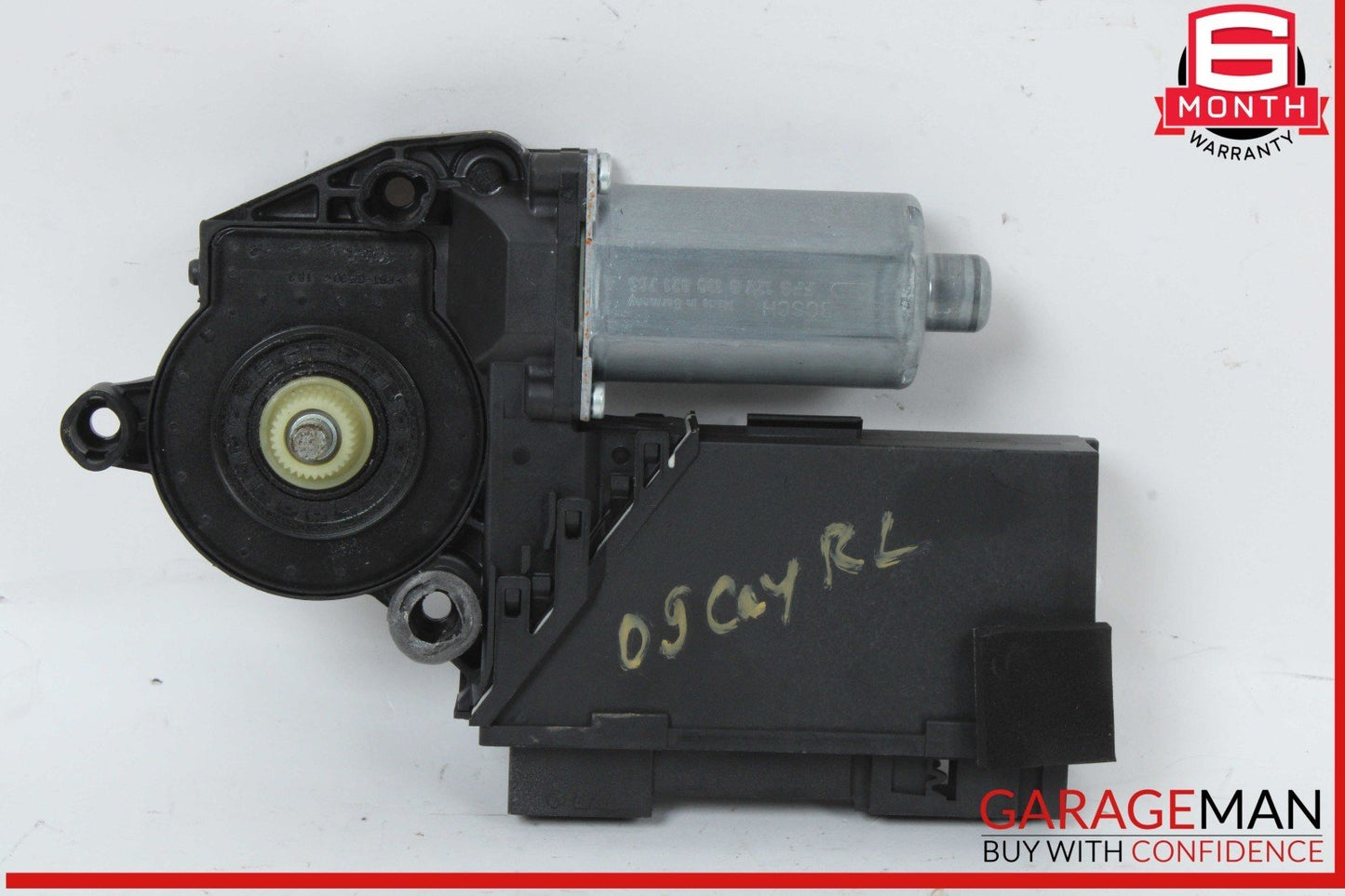 03-10 Porsche Cayenne 955 957 Rear Left Driver Side Window Regulator Motor OEM
