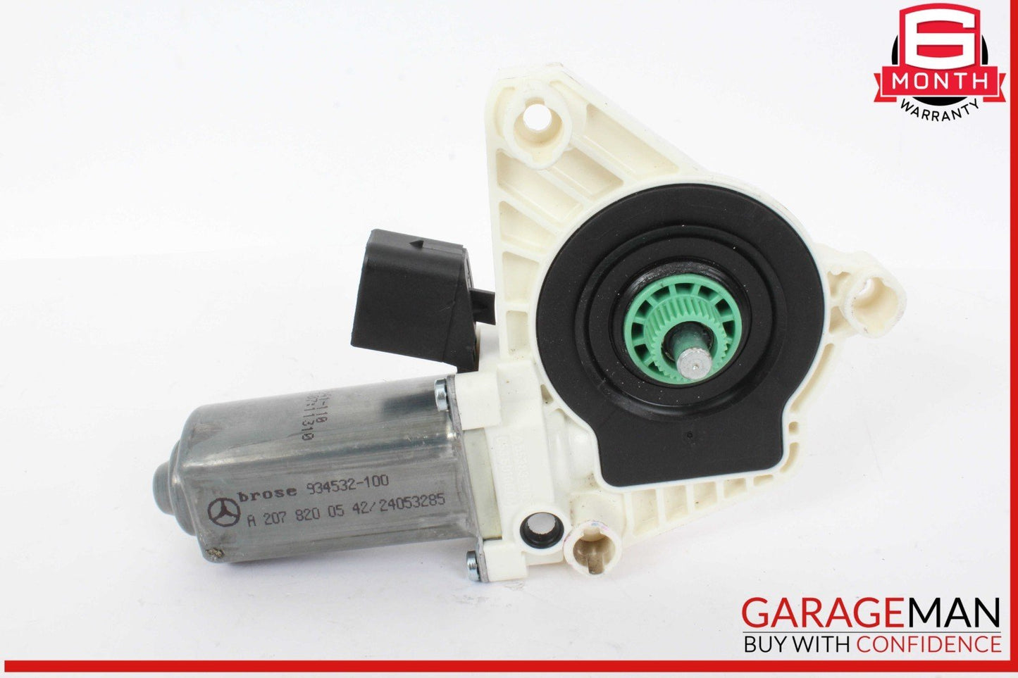 10-20 Mercedes W218 CLS550 Rear Left Window Regulator Motor 2078200542 OEM