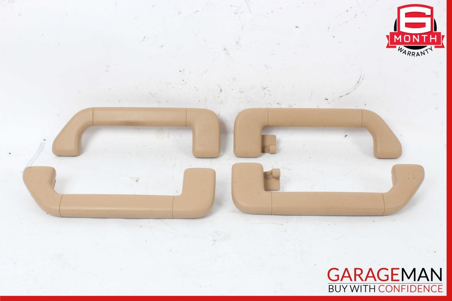 10-16 Porsche Panamera 970 Grab Grip Handle Roof Overhead Set of 4 Pc Beige