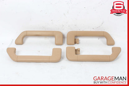 10-16 Porsche Panamera 970 Grab Grip Handle Roof Overhead Set of 4 Pc Beige