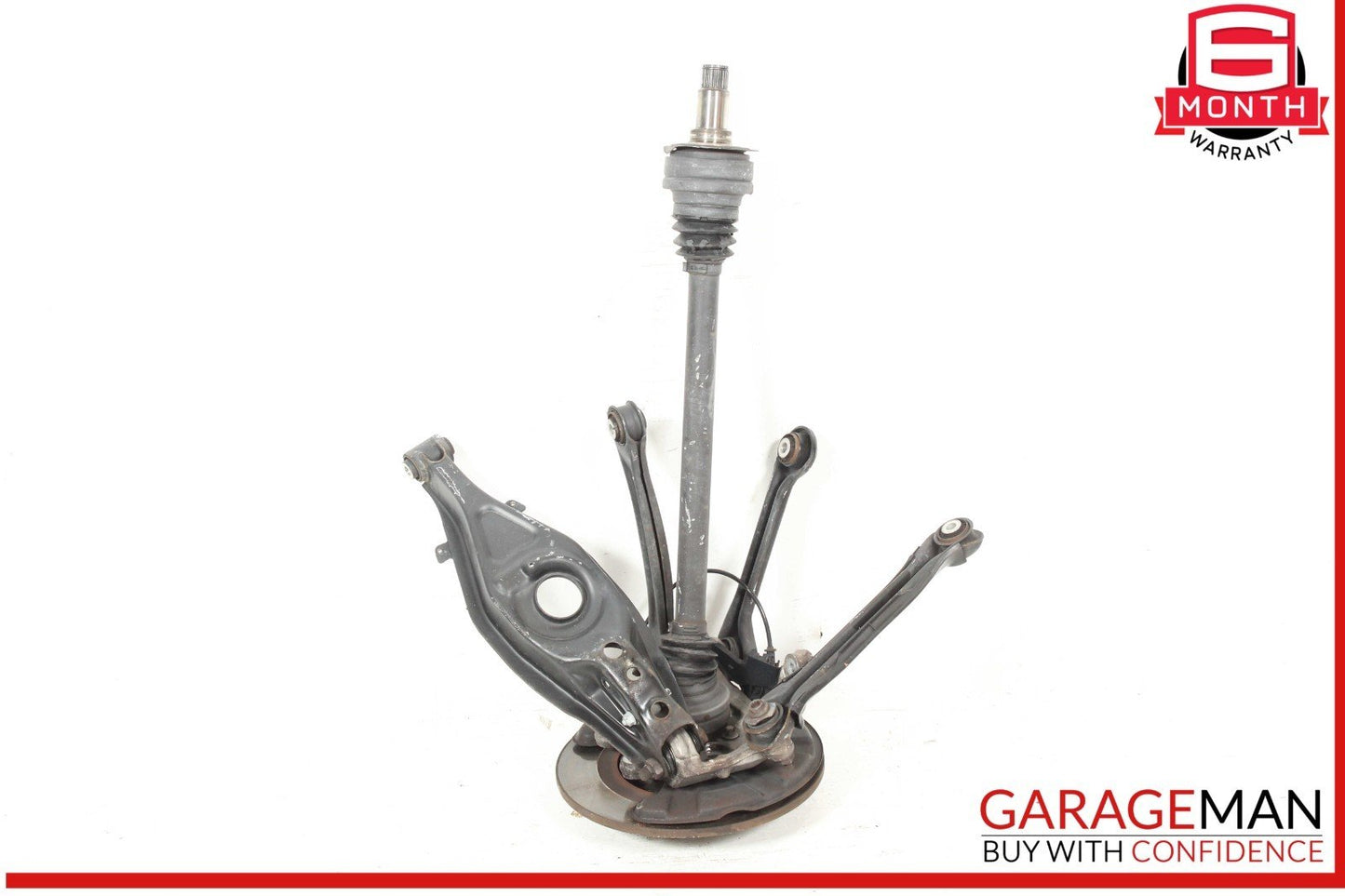 12-16 Mercedes R172 SLK250 Rear Left Spindle Knuckle Driveshaft Axle Assembly