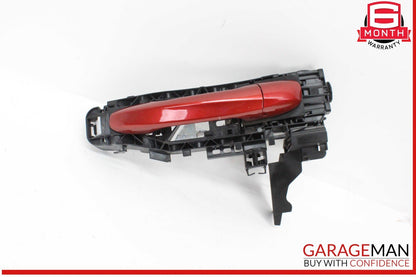 15-20 Mercedes W205 C300 Front Left Driver Side Exterior Door Handle Red OEM
