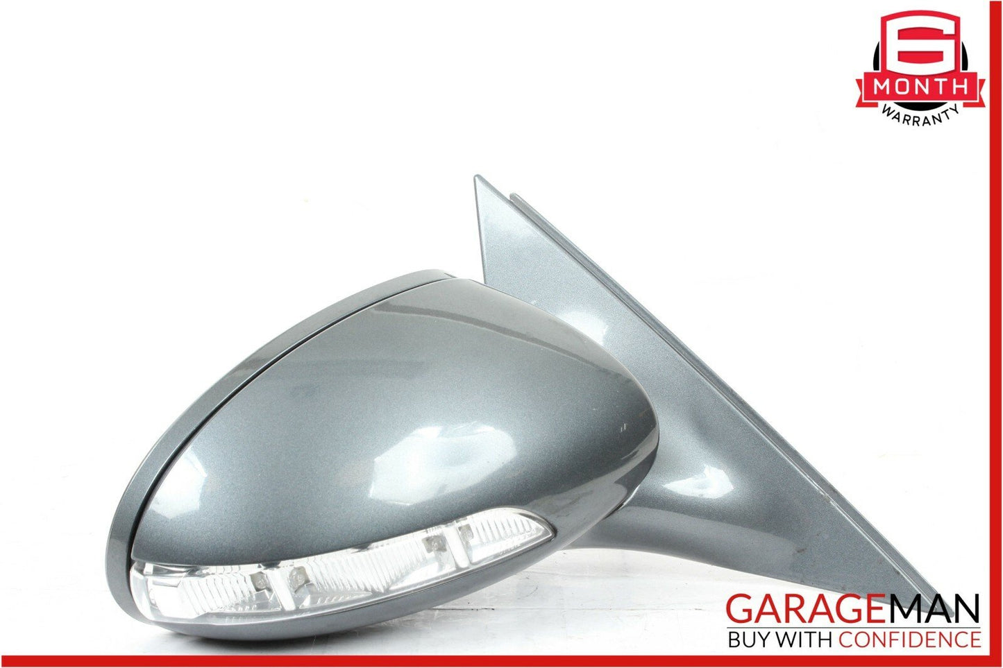07-09 Mercedes W221 S550 Front Right Side Mirror Door Rear View Flintgray